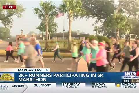 LIVE: 3,000+ participating in Margaritaville 5K