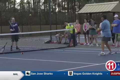 Meridian Community Tennis Association hosts adaptive tennis clinic