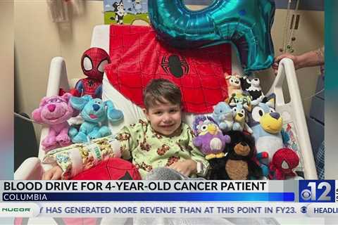 Blood drive to be held for Columbia boy