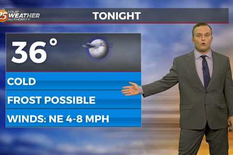 12/11 – Jeff's “Clear & Cold” Monday Evening Forecast