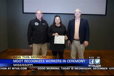 MDOT recognizes workers in ceremony