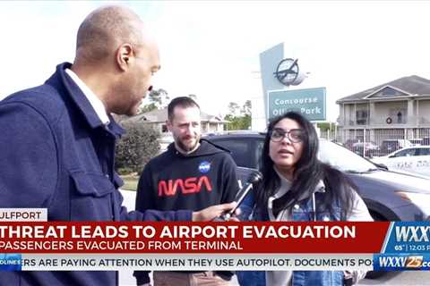 Evacuation ordered at Gulfport-Biloxi International Airport