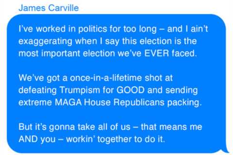 Political Strategist James Carville on the 2024 Election