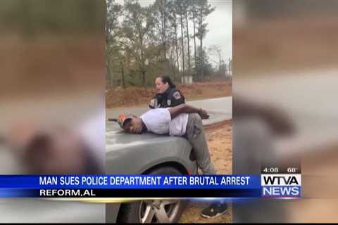 Handcuffed man sues Reform Police Department after viral video