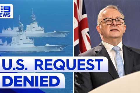 PM Albanese confirms Australia will not send a warship to the Middle East