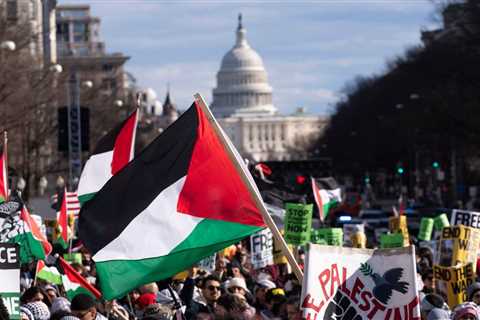 Thousands Of Demonstrators March For Palestine Across The World