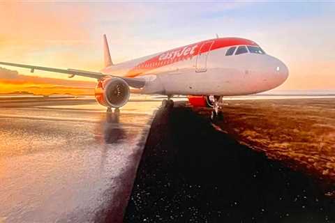 EasyJet flight chaos as jet skids off runway into verge during bad weather in terrifying incident