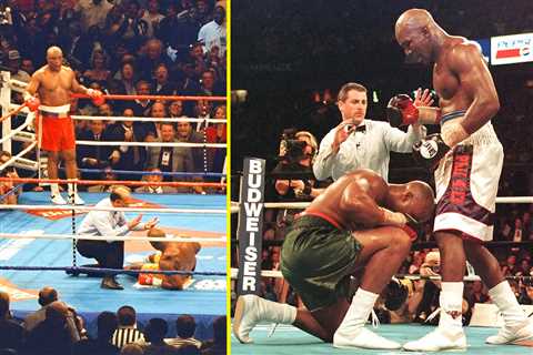 I fought George Foreman, Evander Holyfield hit hard, but heavyweight who challenged Lennox Lewis..