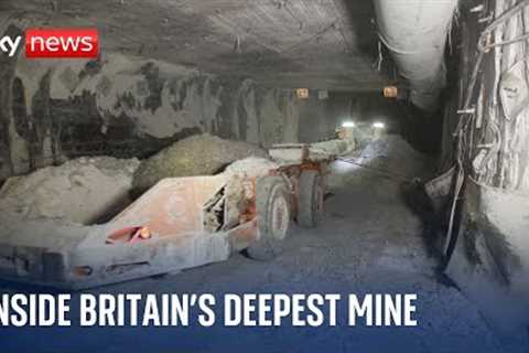 Inside Britain’s deepest mine