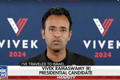 Trump Finally Figured Out That Vivek Ramaswamy Is Trying To Steal Votes From Him