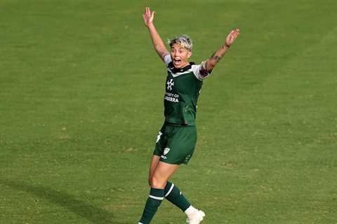 Why Canberra United striker Michelle Heyman’s century of A-League Women goals will always stand..