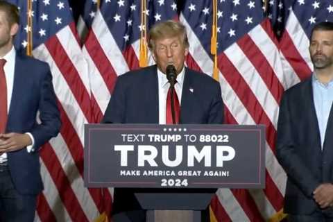 Trump Takes Center Stage at Iowa Victory Party Following Caucus Landslide Win (VIDEO) | The Gateway ..