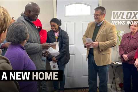 Gulfport family receives new home after losing old home to fire