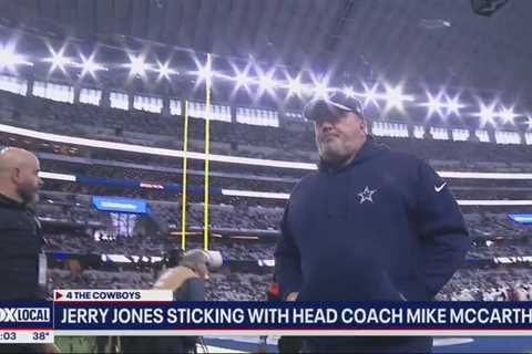 Mike McCarthy back as Cowboys head coach, Jerry Jones says