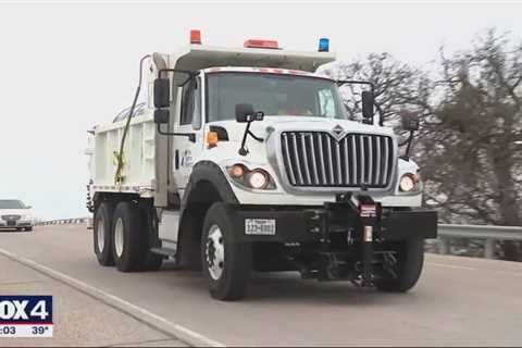 TxDOT crews ready to treat North Texas roads that may get freezing rain