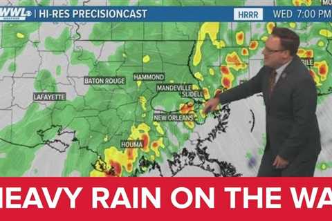 Weather: Heavy rain expected on Wednesday & Thursday