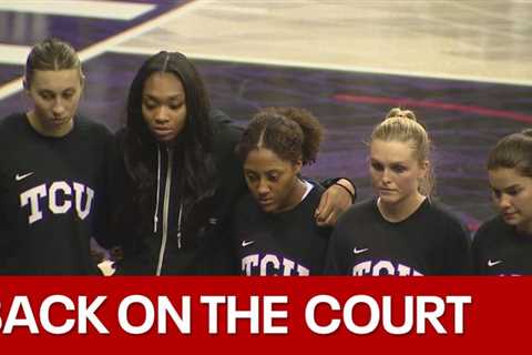 TCU women’s basketball team returns to the court with 4 walk-ons