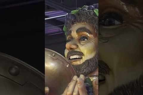 Sneak peek at the Krewe of Bacchus floats