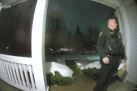 Illinois cop completes food delivery after arresting driver