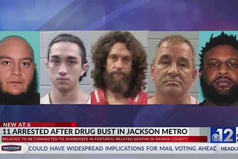 11 arrested after drug bust in Jackson metro area