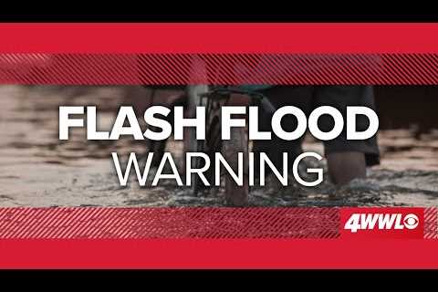 Flash Flood Warning issued for parts of southeast Louisiana