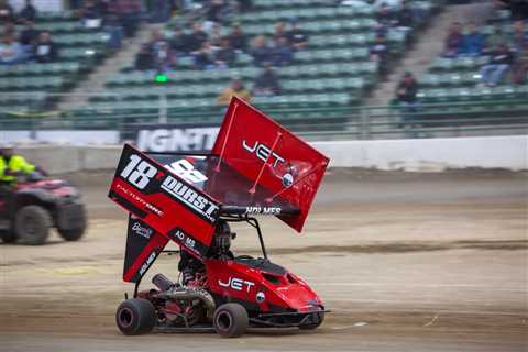 Tanner Holmes Claims Richest Outlaw Kart Purse With $10,000 High Desert Hustle Triumph – Speedway..