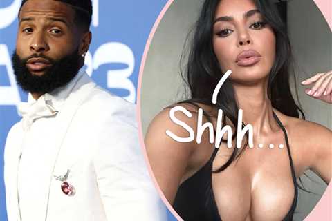 Kim Kardashian & Odell Beckham Jr. Link Up At Pre-Grammys Bash! …And What’s This About Meeting..