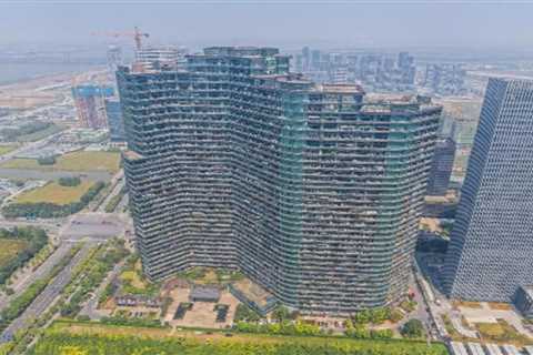 Inside the Chinese town under ONE roof with 20,000 crammed into dystopian flat block where you..