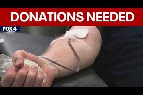 Blood supply critically low, American Red Cross offering $20 gift cards for donations