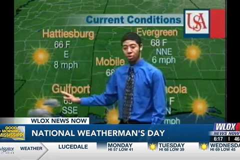 Celebrating National Weatherperson's Day with a look back at Wesley's weather past