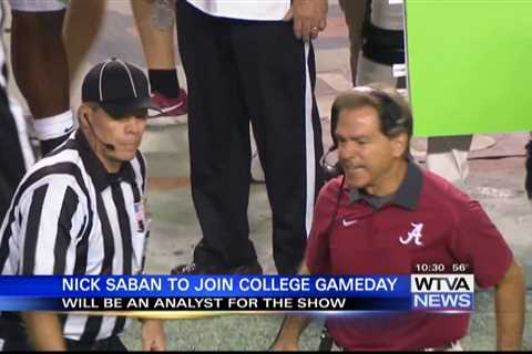 Nick Saban to join College Gameday Show as an analyst