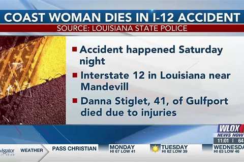 Gulfport woman killed in crash in Louisiana