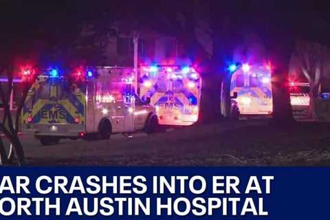 1 dead, 5 others injured after car crashes into Austin hospital ER | FOX 7 Austin