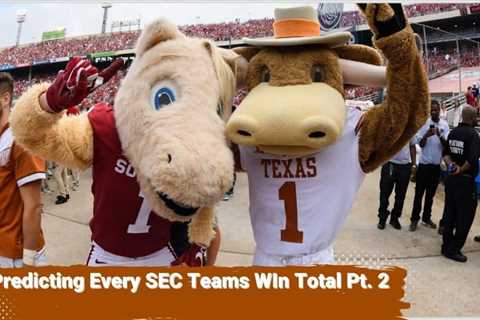 Texas Longhorns Football Team: Predicting Every SEC Teams 2024 Win Total Part 2 (Odds by FanDuel)