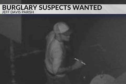 Burglary suspects wanted in Jeff Davis Parish