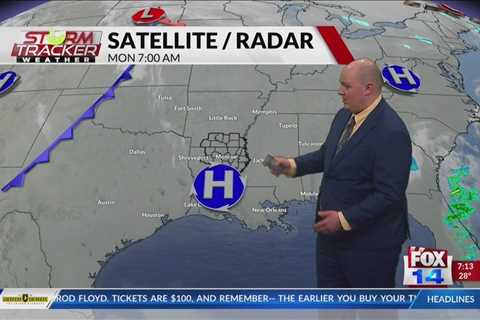 Morning Forecast – Monday, Feb. 19th