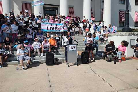 Transgender activists came to Tallahassee to protest House bill on driver’s licenses