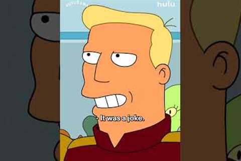 Zapp Making Excuses🙄 | Futurama: New Season | Hulu #shorts