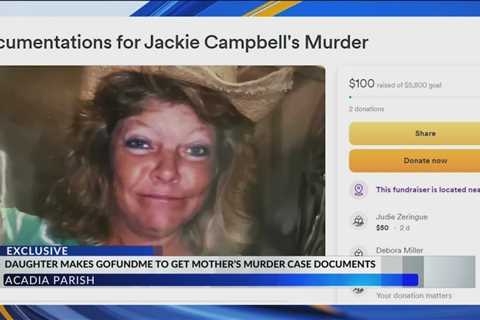 Daughter of murder victim attempting to gain access to files