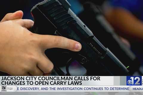 Jackson City Councilman against open carry bills