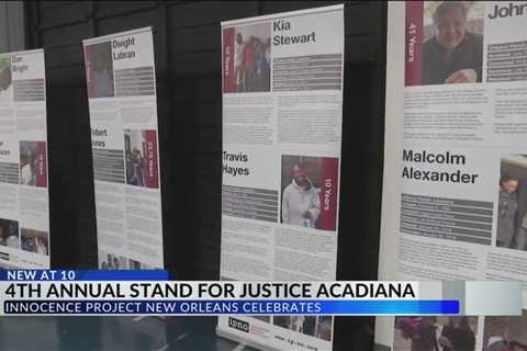 The Innocence Project New Orleans holds annual Justice Acadiana celebration