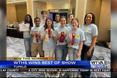 Tupelo High School media team placed first in the Southern Interscholastic Press Association