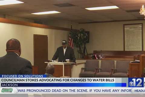 Jackson councilman advocates for changes to water bills