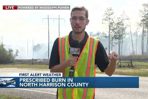 LIVE: Prescribed burn in northern Harrison County causing plumes of smoke