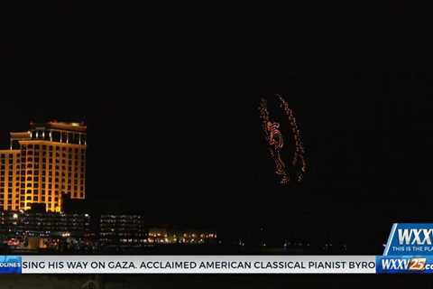 Beau Rivage celebrates 25 years on the Coast with drone show