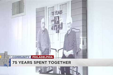 COUPLE CELEBRATES 75 YEARS SPENT TOGETHER