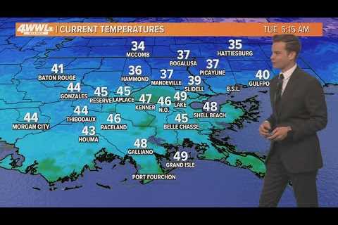 New Orleans Weather: Spring arrives tonight with a winter chill