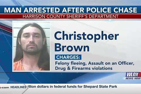 Man arrested following police chase, crashing into patrol car, Harrison Co. Sheriff says