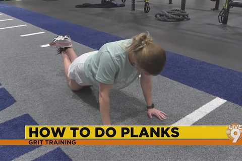 Fitness Friday: How to do planks