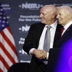 Biden cracks jokes about Trump’s hair, acquires another major union endorsement •